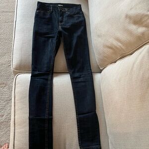 BDG Dark Blue High Rise Skinny Jeans
